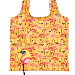 NWT THIRTYONE fold away tote Pink Flamingo